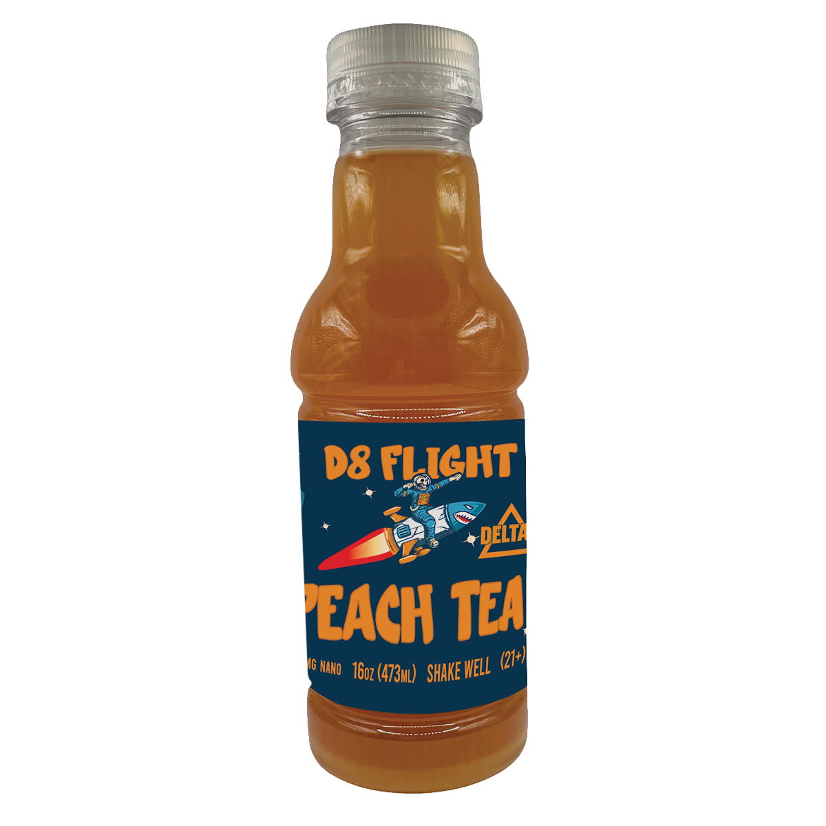 Delta 8 tea peach